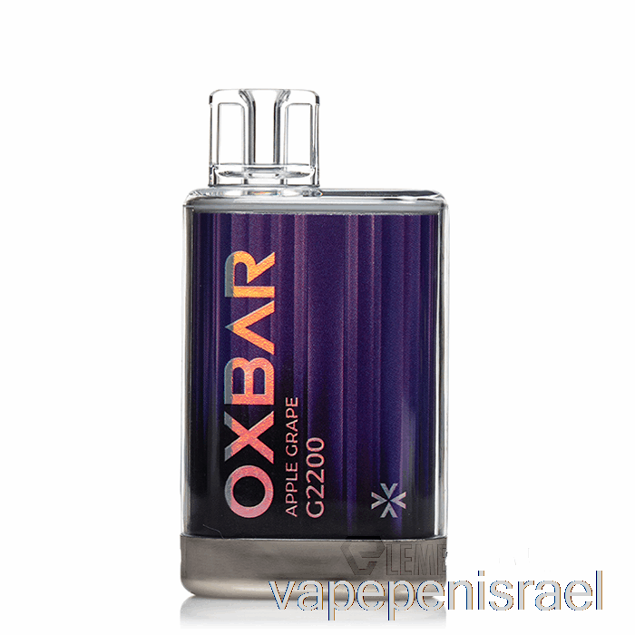 חד פעמי Vape ישראל Oxbar G2200 ענבי תפוח חד פעמי